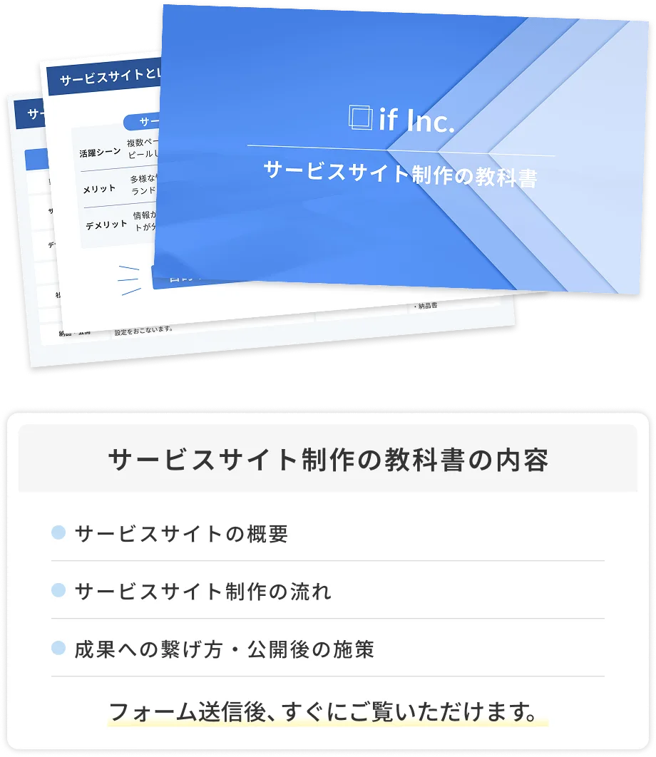 サービスサイト制作の教科書